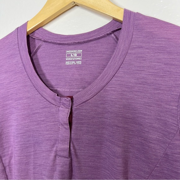 7Mesh Purple Desperado Merino Henley - Picture 8 of 13
